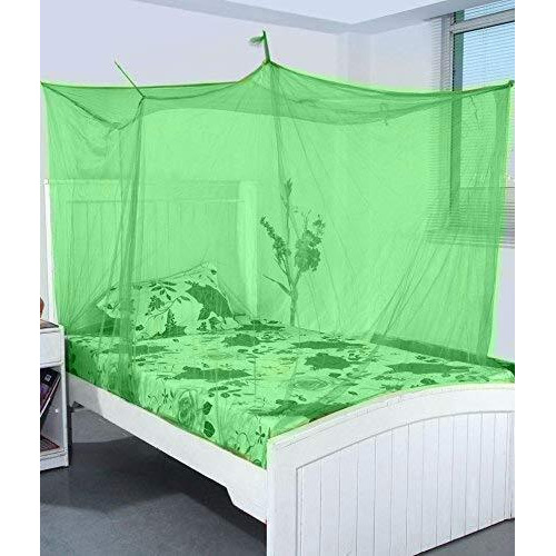 IBLAY 10x6.5 FT Green Mosquito NET for Double Bed Maharani Quality Material - Mosquito Net Machardani King Size Bed