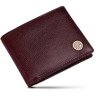 HAMMONDS FLYCATCHER Wallet for Men Leather Original, Men Wallet, Leather Wallet for Men Stylish, Mens Wallet Leather, Wallets for Man, 4 Card Slots, Purse for Men Branded, Gift for Men - Brown