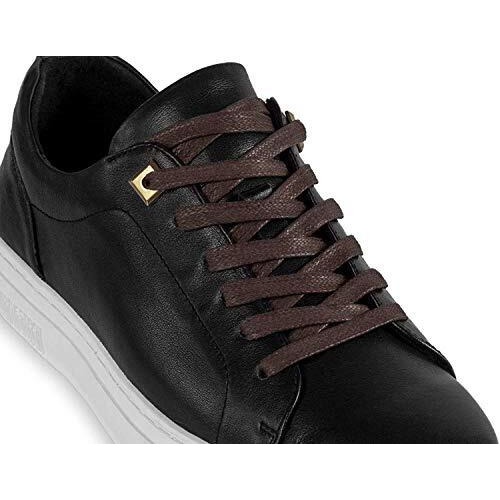 SHOESHINE flat cotton shoe laces for casual, sneaker shoes or boot 8mm wide Dark Brown