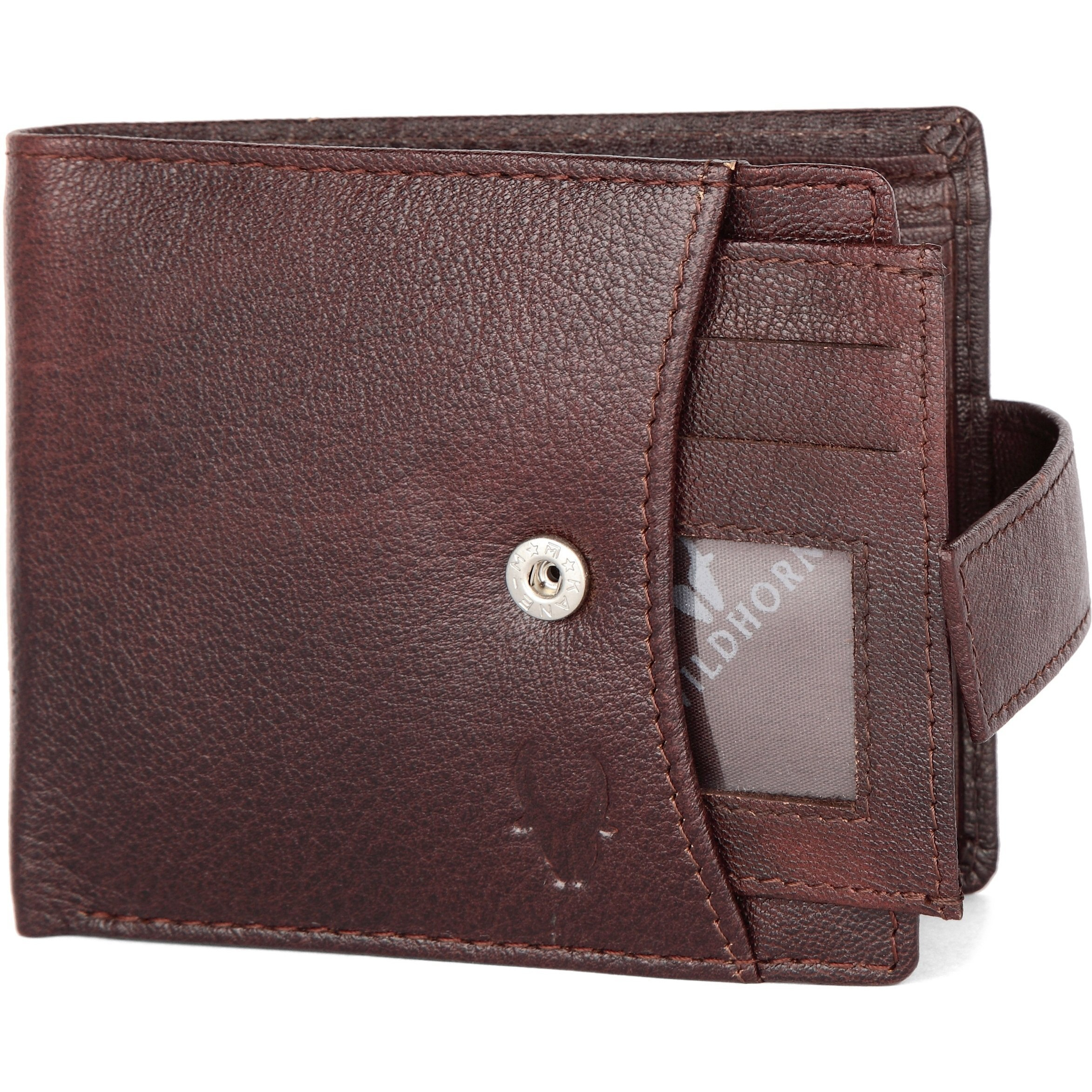 WildHorn Maroon Leather Men s Wallet & Belt Combo Set (699711)