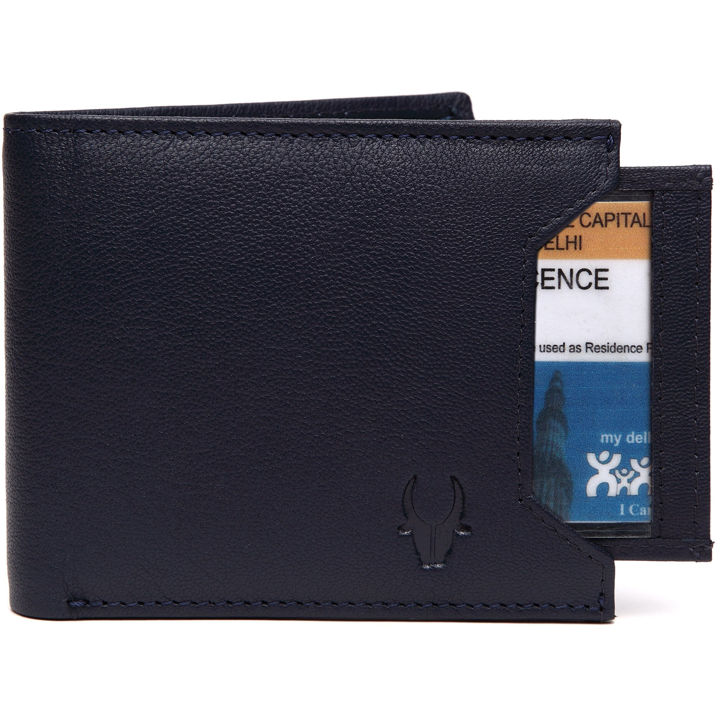 WildHorn Blue Leather Men s Wallet (699710)