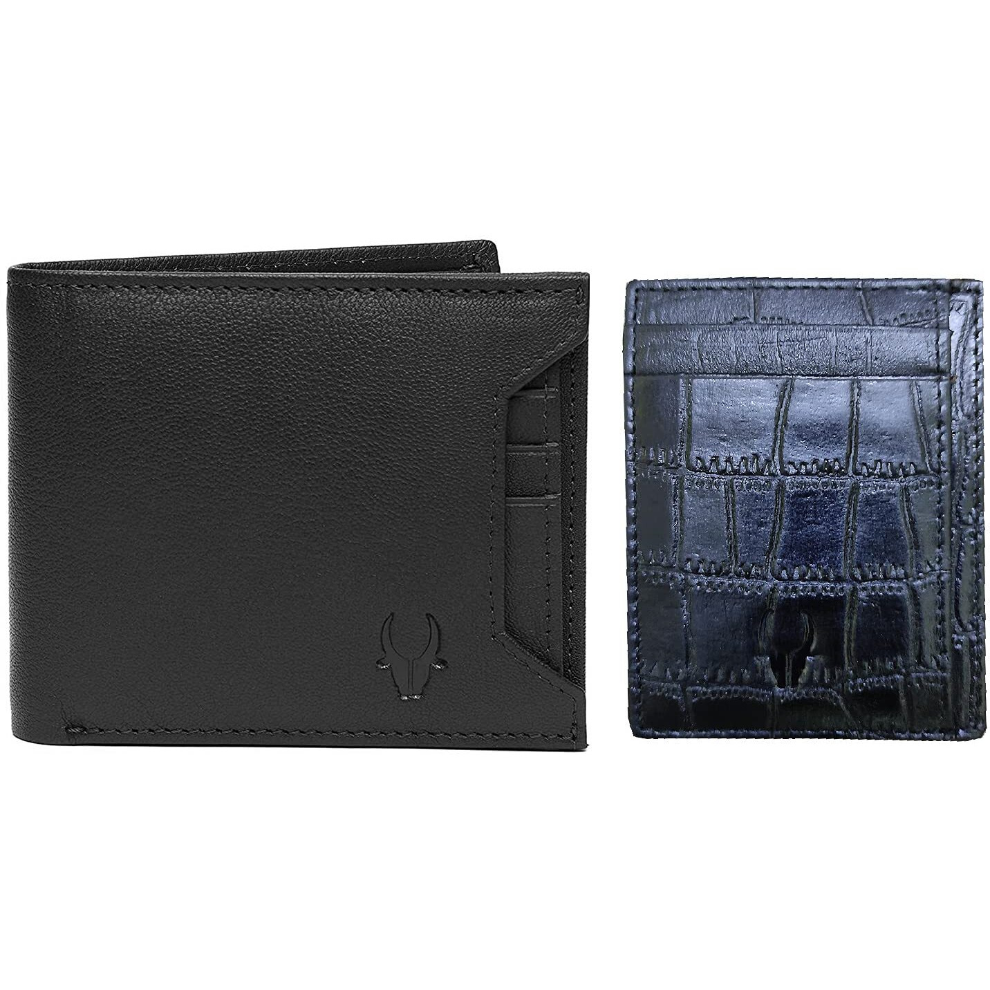 WildHorn Black Leather Men s Wallet (699710)