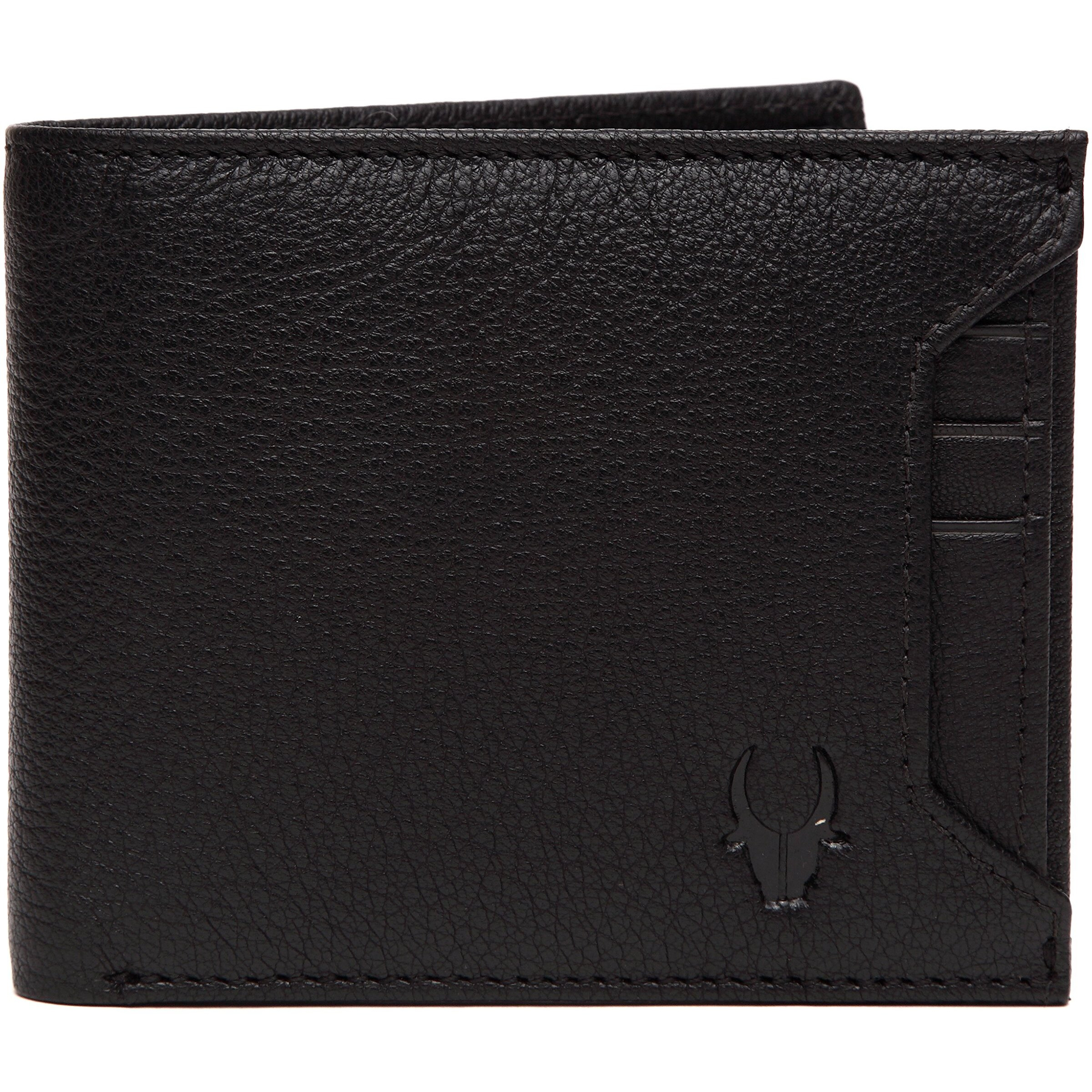 WildHorn Black Leather Men s Wallet (699710)