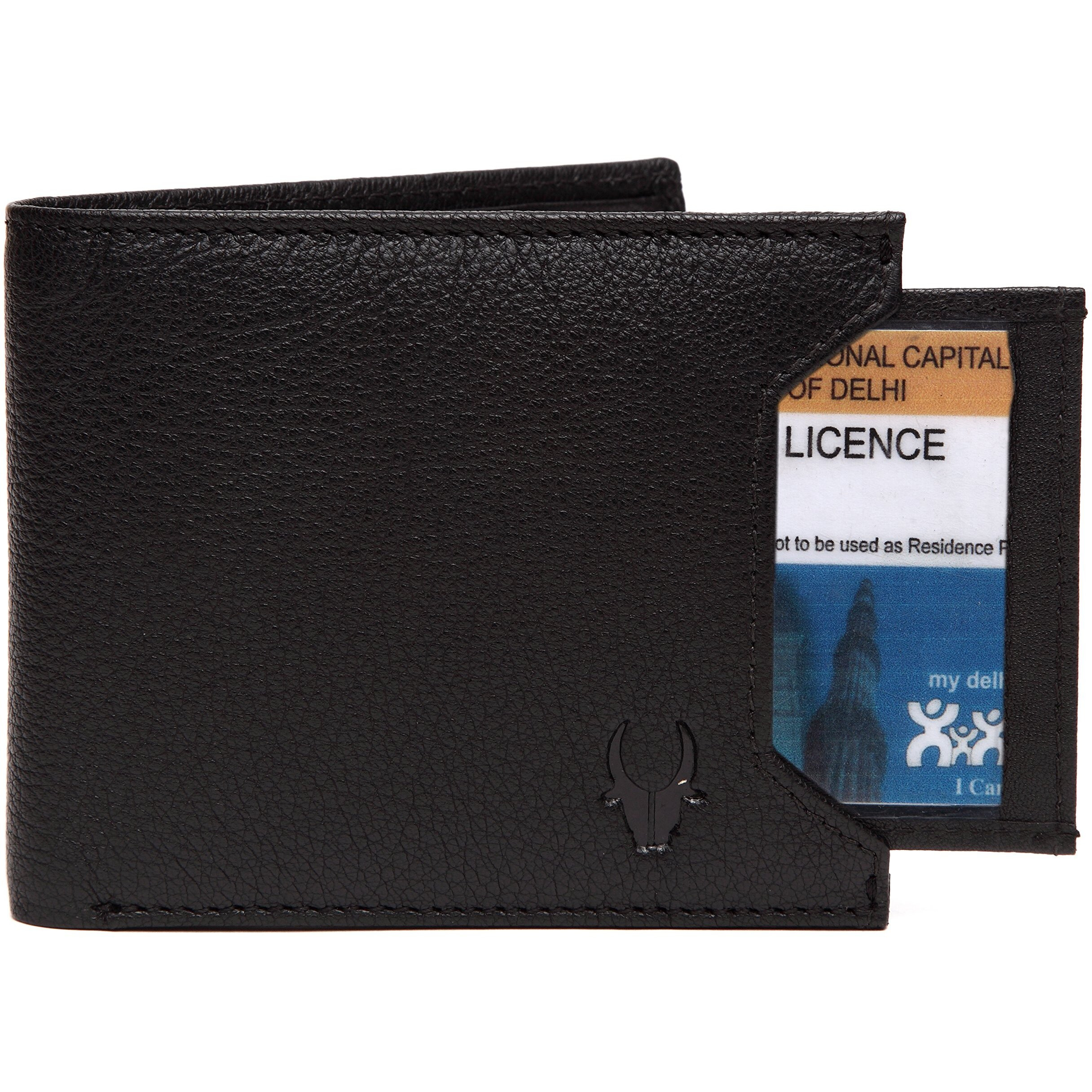 WildHorn Black Leather Men s Wallet (699710)