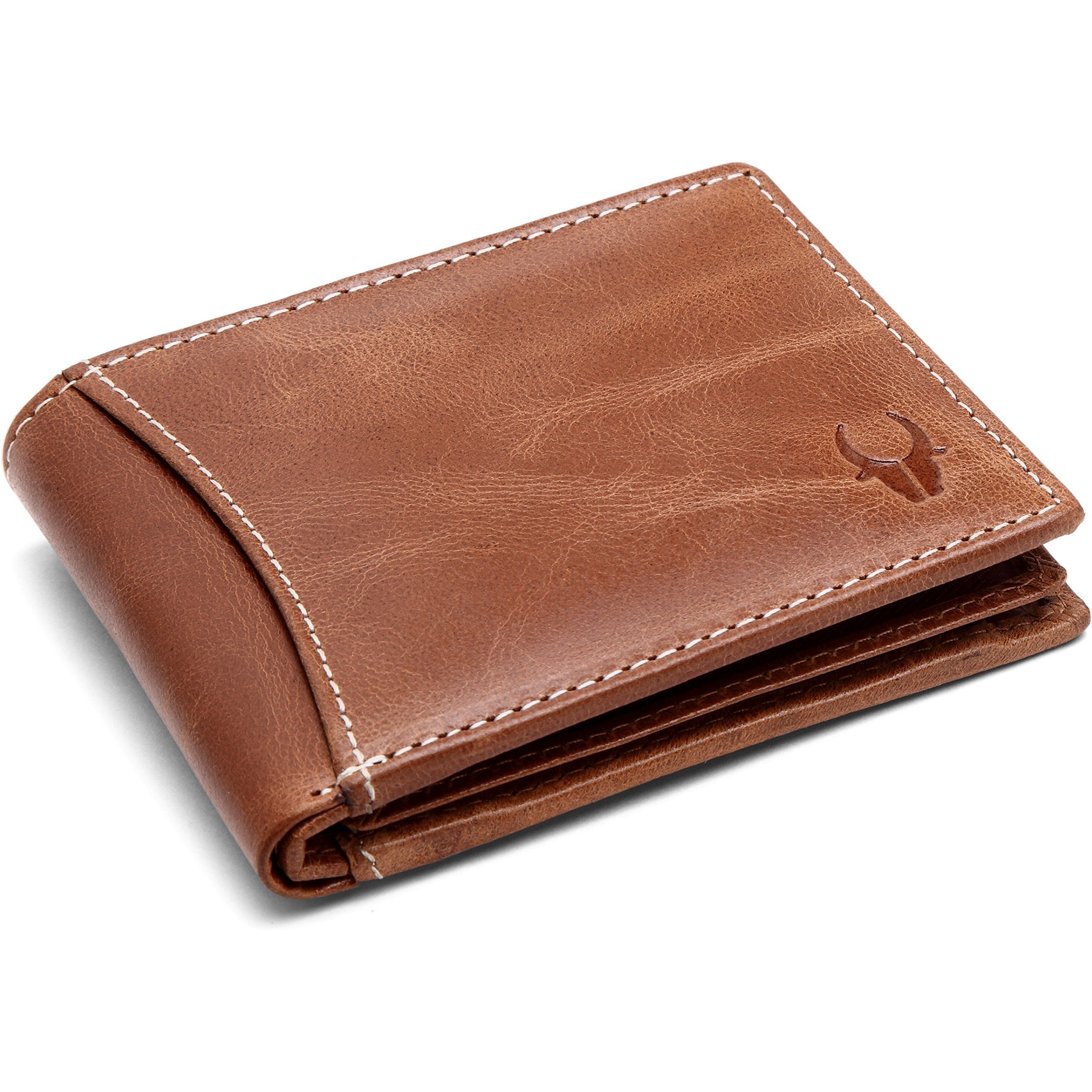 WildHorn Leather Men Wallet(black)