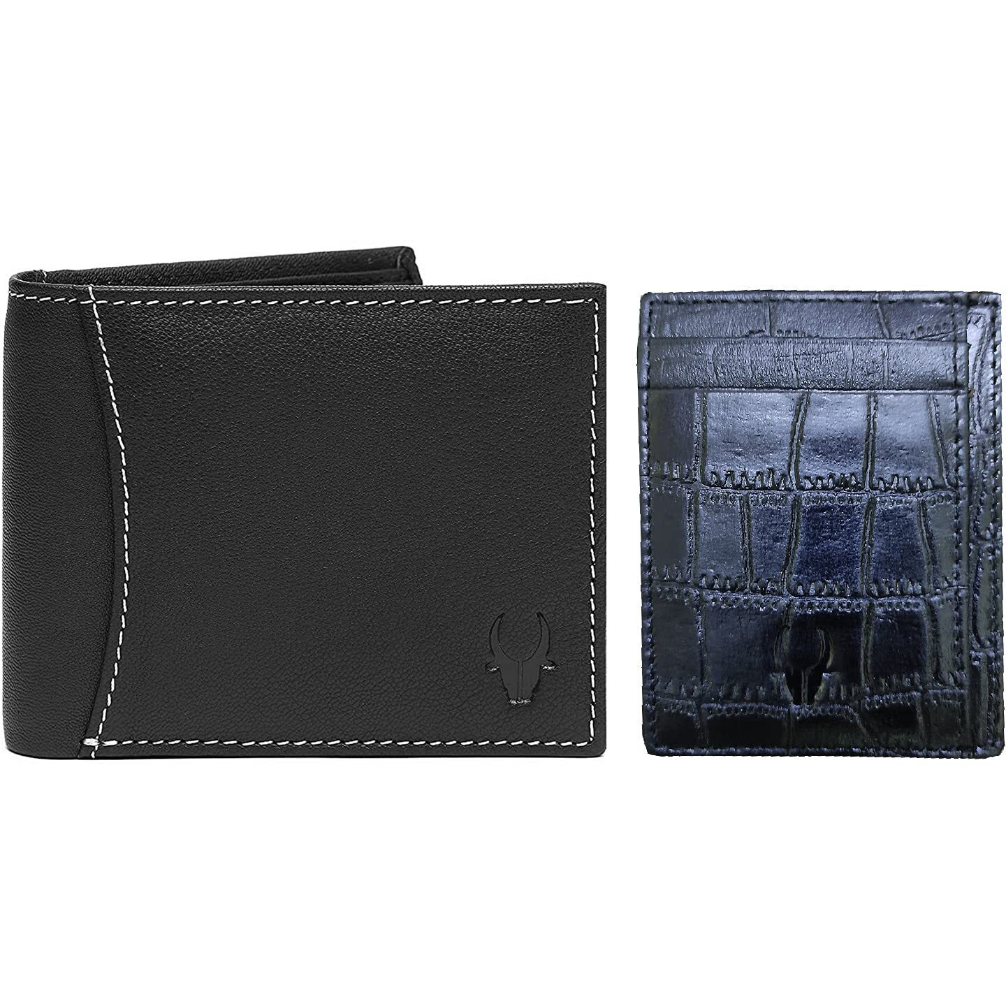 WildHorn Black Leather Men s Wallet (699710)