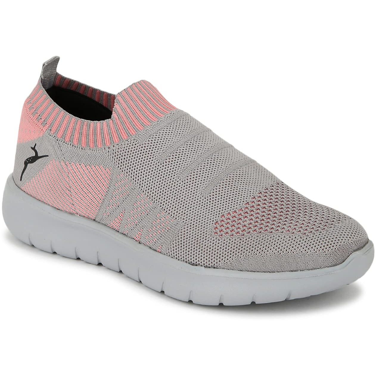 Marc Loire Slip-On Sneakers For Women, Lightweight & Comfortable Walking Sports Shoes Without Laces Pink - 7 Uk