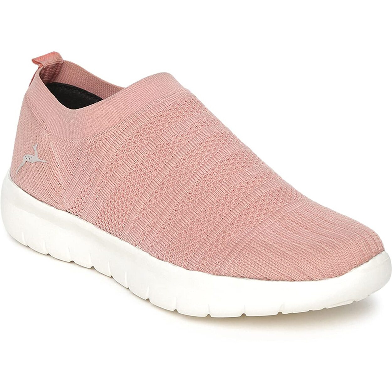Marc Loire Women s Athleisure Active Wear Slip-On Sneaker Shoes (Peach, Numeric_6)