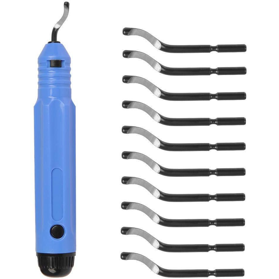 Hasthip Nb1100 Burr Handle With Blades Deburring Tools Set -10 Pieces