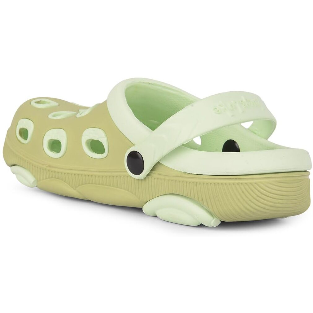 Liberty Lucy&Luke Lpmxt-823 Casual Slingback Clogs For Kids With Eva Sole | Slip-On Breathable, Lightweight | Comfortable & Durable | Stylish Home Wear Footwear (Green-29 Eu)