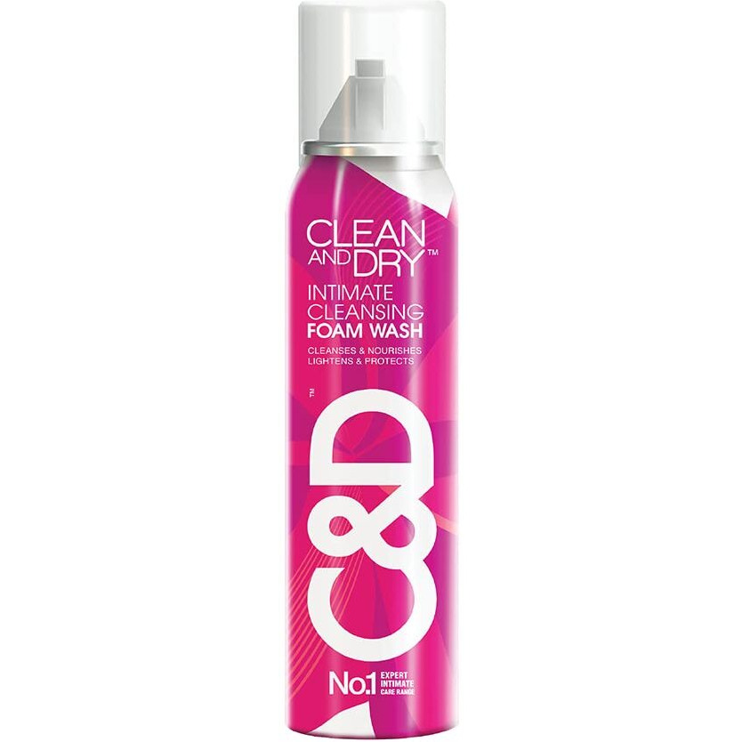 Clean & Dry | Intimate Cleansing Foam Wash | Cleanses & Nourishes | Prevents Infections | No Itching, Burning, White Discharge | 85G