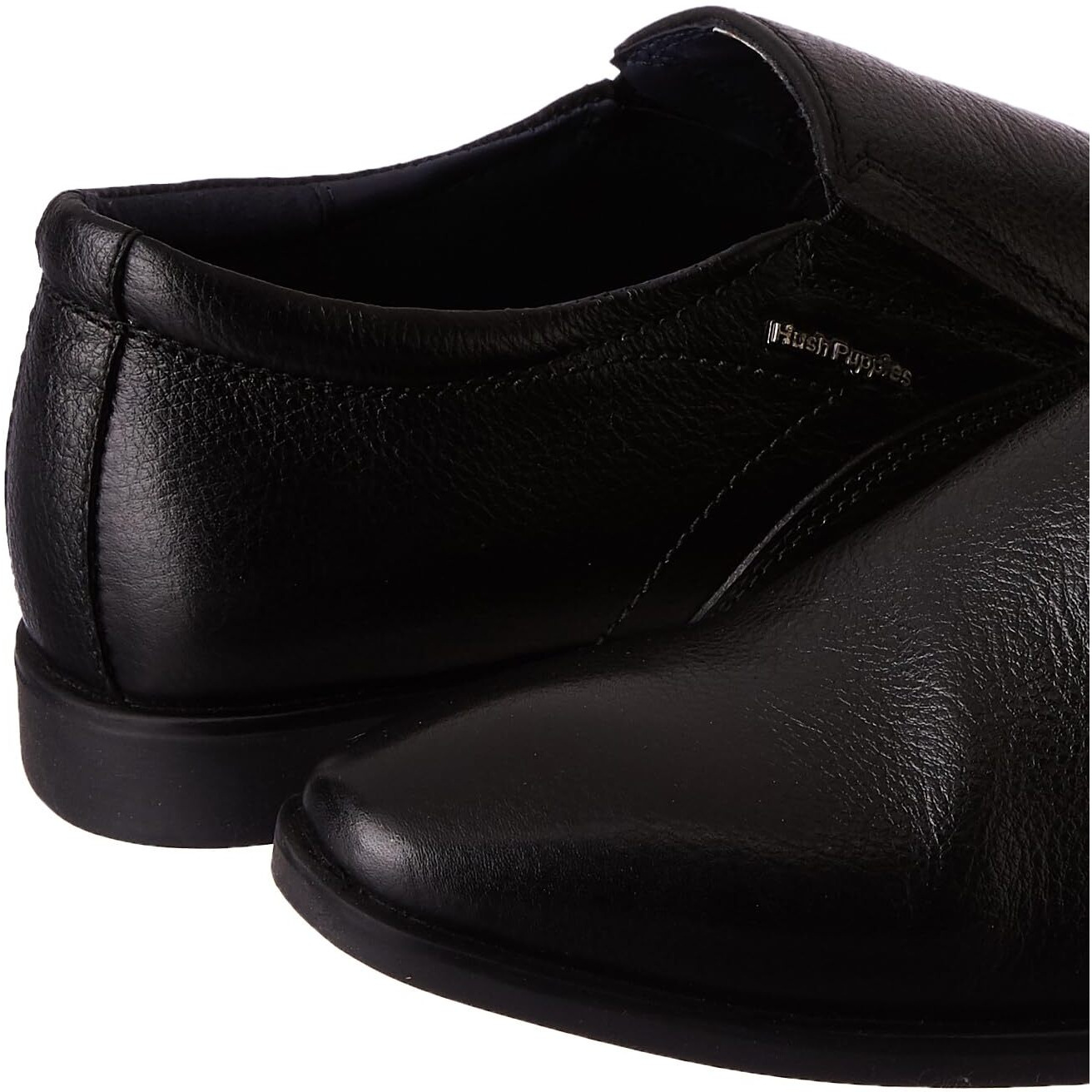 Hush Puppies Men's Aaron Slipon E 23 Formal Shoes (8556001_Black_9 Uk)