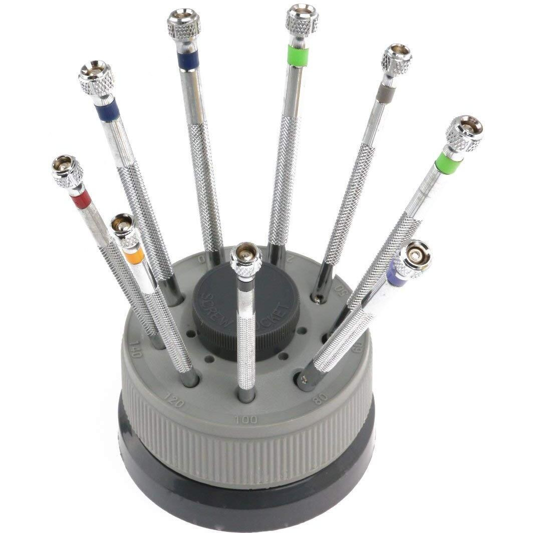 Diy Crafts Pack Of 1 Kit, Screwdriver Set 0.5Mm-2.5Mm+Stand, Micro Precision Screwdriver Set 0.5Mm - 2.5Mm With Stand Replacement Tips Jewelr (Pack Of 1 Kit, Screwdriver Set 0.5Mm-2.5Mm+Stand)