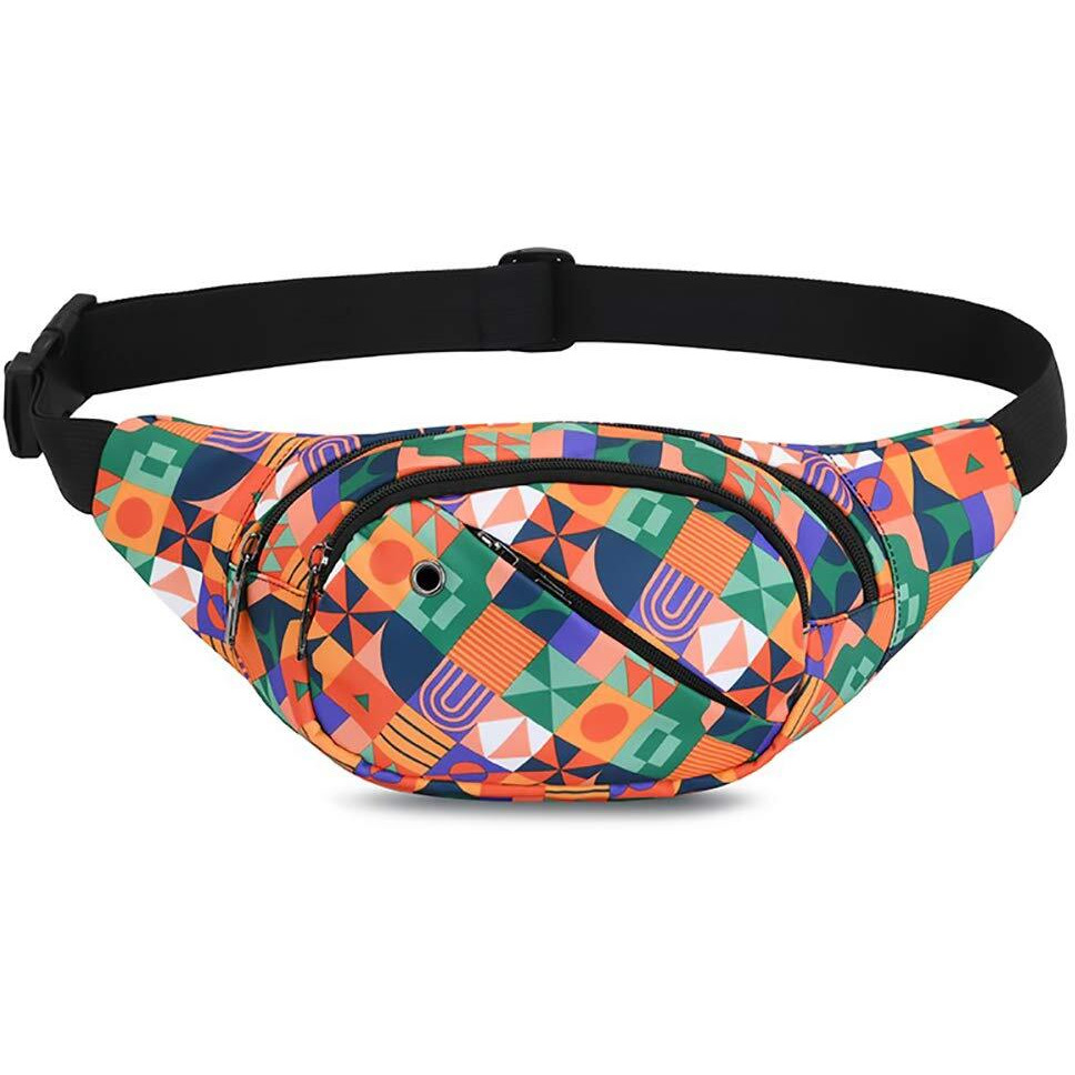 Gustave Ultra-Light Waist Bag With Adjustable Strap, Waterproof Nylon Large Capacity Fanny Pack For Men & Women - Ideal For Travel, Hiking, Sports & Daily Use