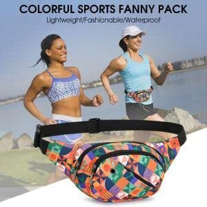 Gustave Ultra-Light Waist Bag With Adjustable Strap, Waterproof Nylon Large Capacity Fanny Pack For Men & Women - Ideal For Travel, Hiking, Sports & Daily Use