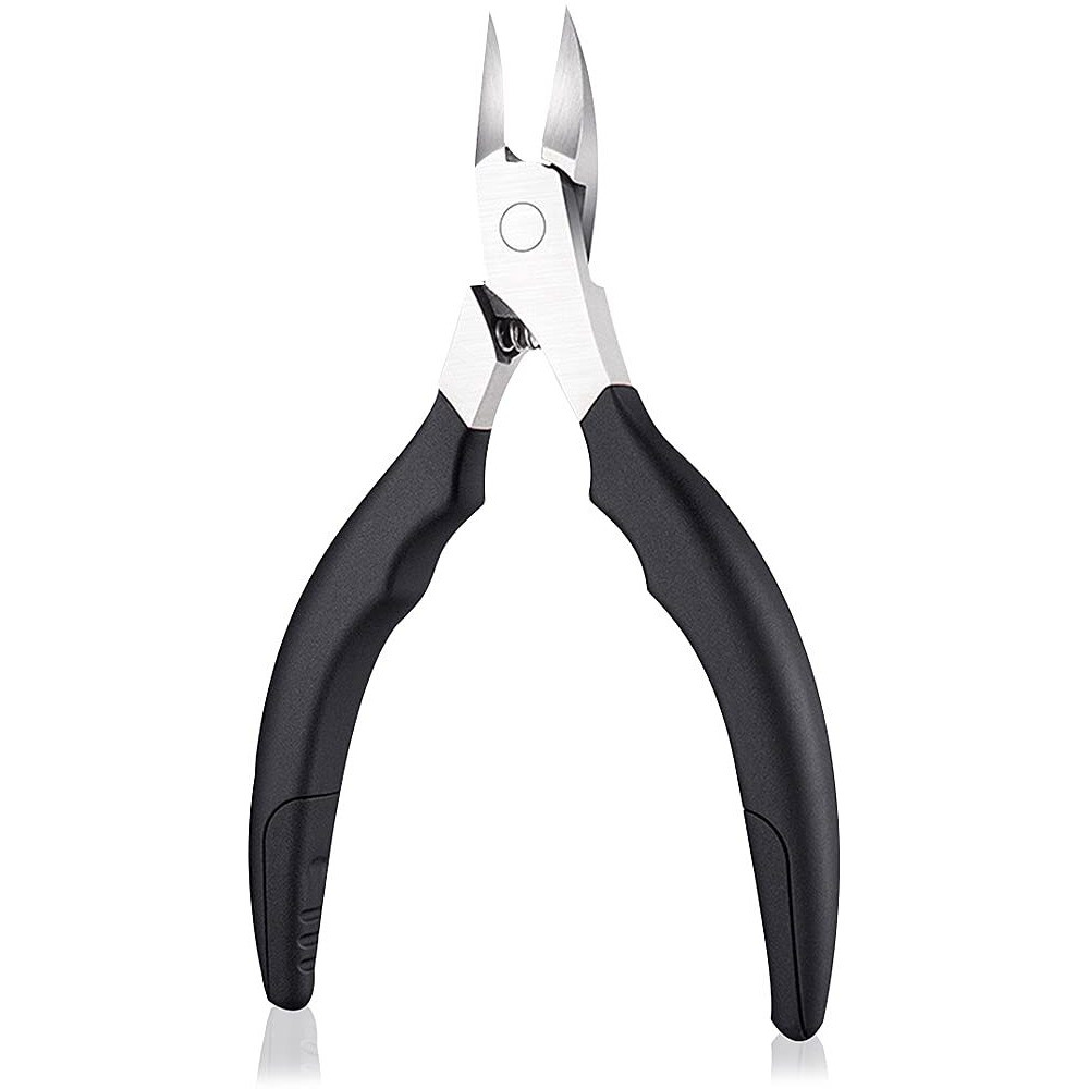 Maycreate Toenail Clippers For Thick Nails Nail Clippers Kit Set For Men And Women Heavy Duty Nail Nippers Cutter For Pedicure Precision Ingrown Fingernails (Black)