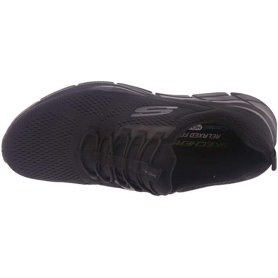Skechers Mens Equalizer 4.0 - Wraithern Black Running Shoe - 6 Uk (7 Us) (En_Us)