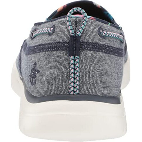 Skechers Womens On-The-Go Flex-Tropical Hidew Navy Casual Shoe -7 Uk (10 Us) (136432)