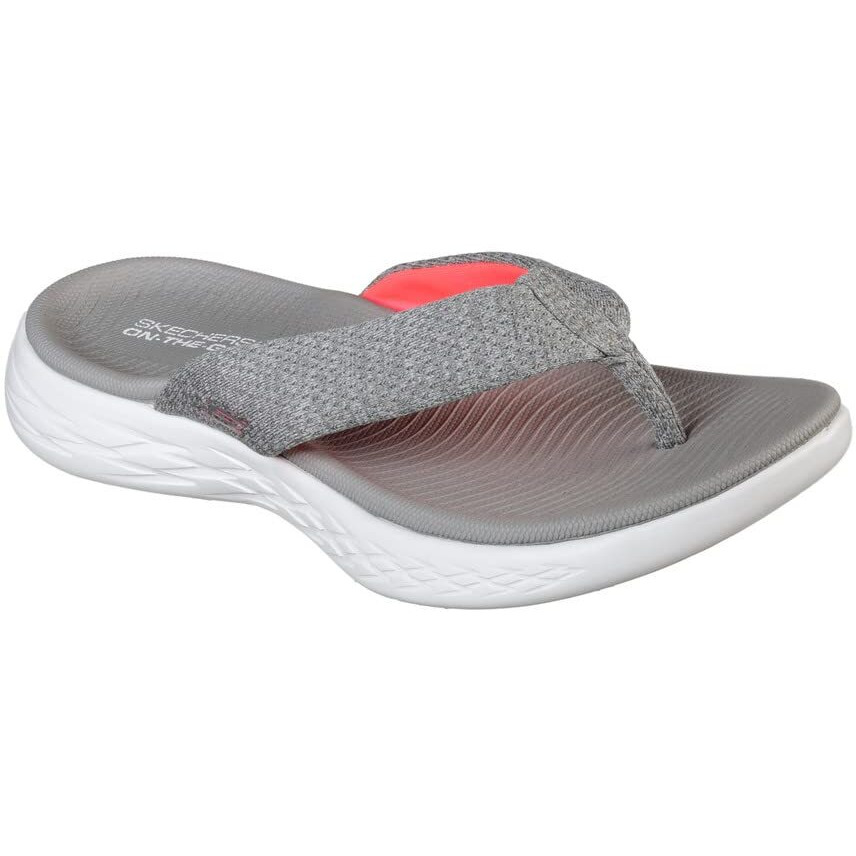 Skechers Womens On-The-Go 600 - Preferred-Slipper-Grey-Uk5