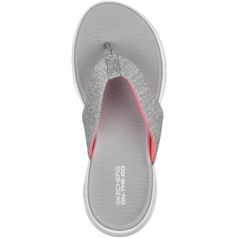 Skechers Womens On-The-Go 600 - Preferred-Slipper-Grey-Uk5