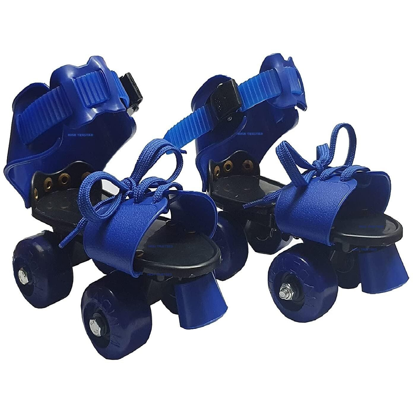 High Trusted Latest Designed Inline Roller Skating With Adjustable Size And Front Break Toys For 4 Years+ Kids Skates Size 5-12 Uk (Blue)