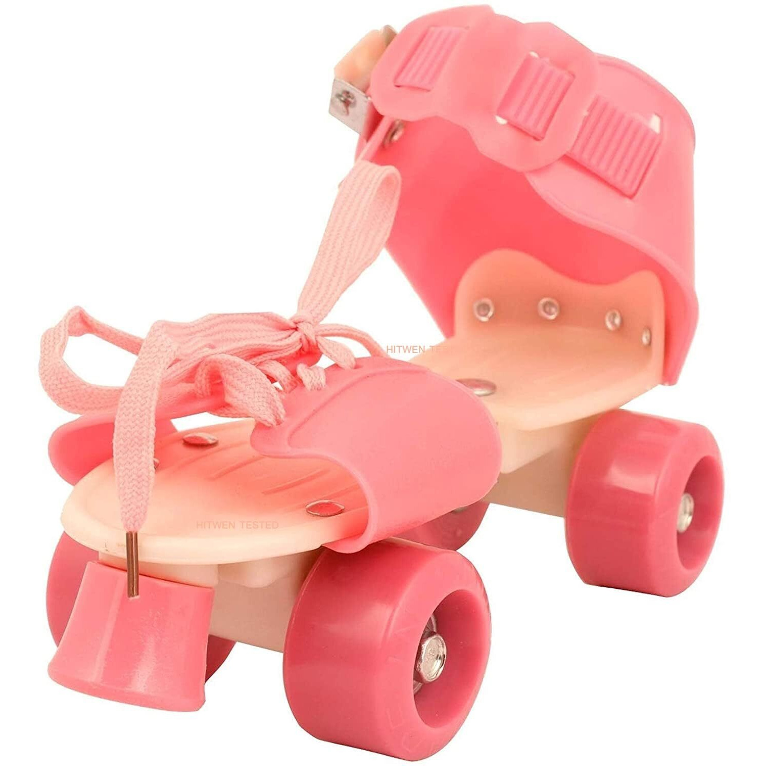 High Trusted Girls Special Latest Designed Inline Roller Skating With Adjustable Size And Front Break Toys For 4 Years+ Girls Skates Size 5-12 Uk (Pink)