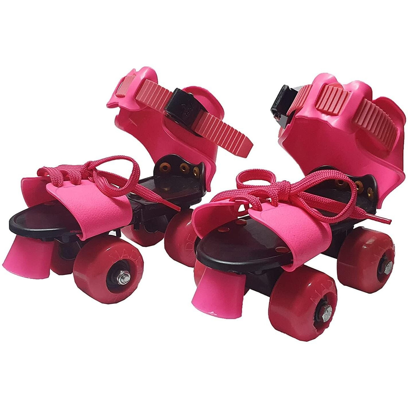High Trusted Girls Special Latest Designed Inline Roller Skating With Adjustable Size And Front Break Toys For 4 Years+ Girls Skates Size 5-12 Uk (Pink)