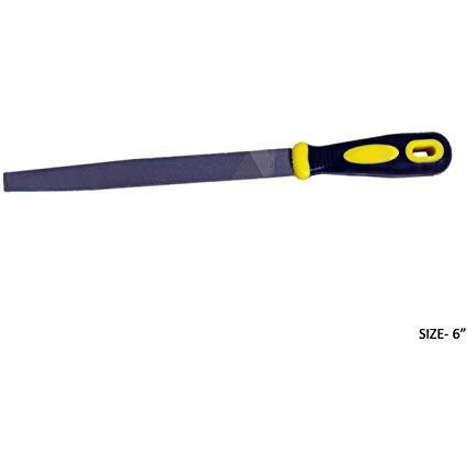 Jon Bhandari Tools 6 Pcs Premium Assorted File Set With Handle- 6 Inch
