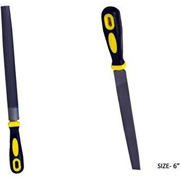 Jon Bhandari Tools 6 Pcs Premium Assorted File Set With Handle- 6 Inch