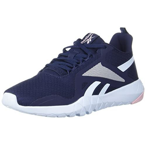 Reebok Women Mesh Flexagon Force 3.0 Training Shoes - 4 Uk, Navy Blue