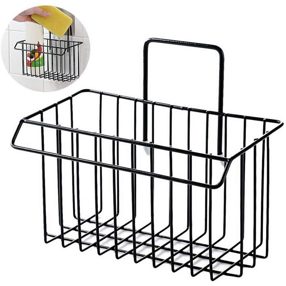 Gopendra Metal Self Adhesive Organizer Storage Hanging Shower Caddy Rack Shelf For Bathroom (Av55 Shmpoo Rack)