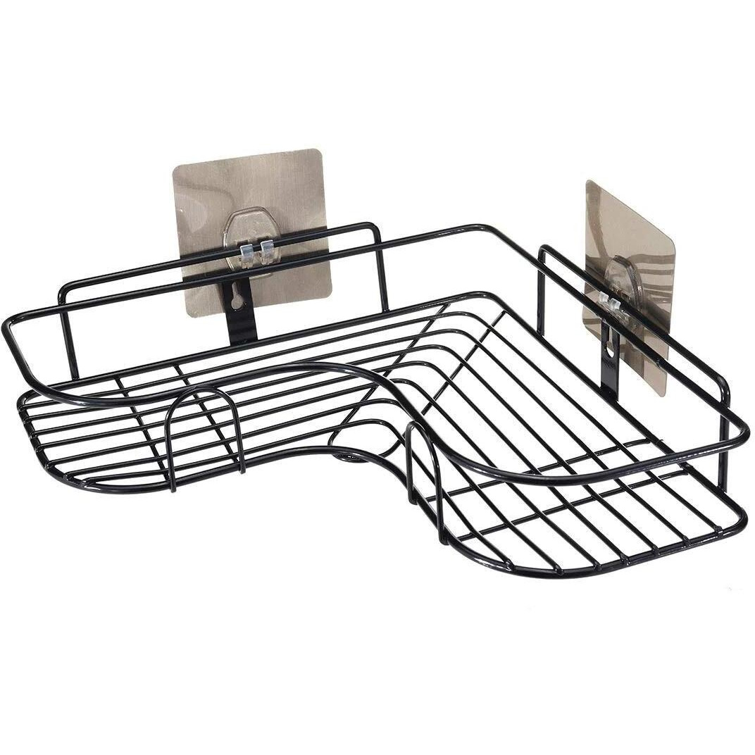 Gopendra Metal Bathroom Corner Shower Caddy Rack Shelf For Bathroom (Bathroom Corner)