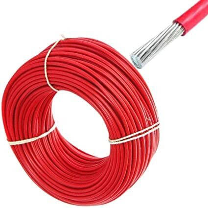 Litost Aluminium Solid Pvc Wire Single Core 1.5 Sq Mm (Length -90 Mtr)
