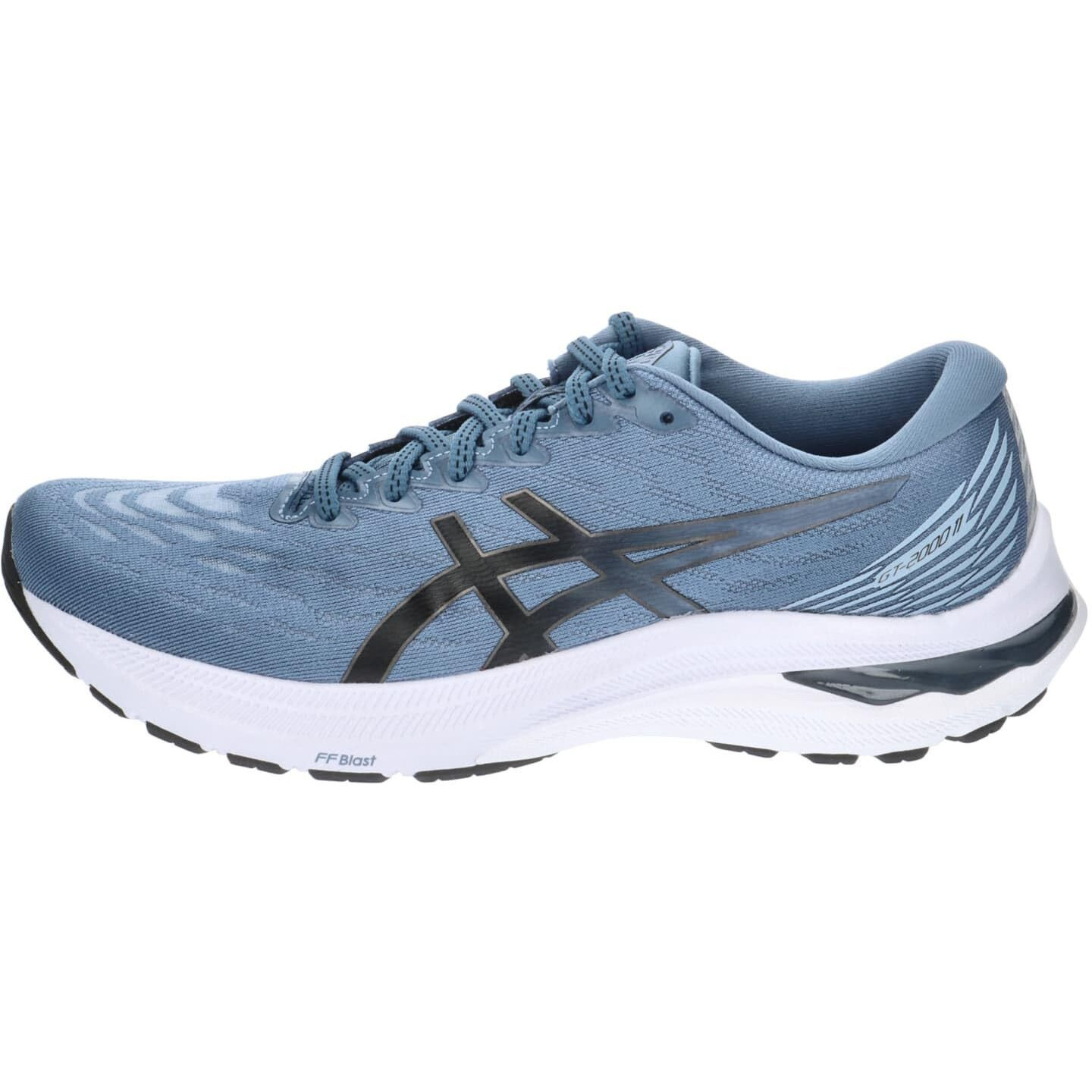 Asics Mens Gt-2000 11 Storm Blue/Black Running Shoes - 10 Uk (1011B441.408)