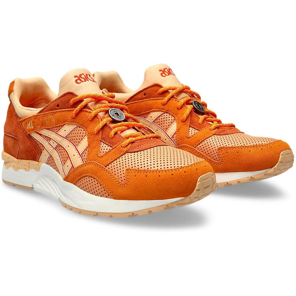 Asics Mens Gel-Lyte V - Terracotta/Bengal Orange Sneakers, Uk - 6