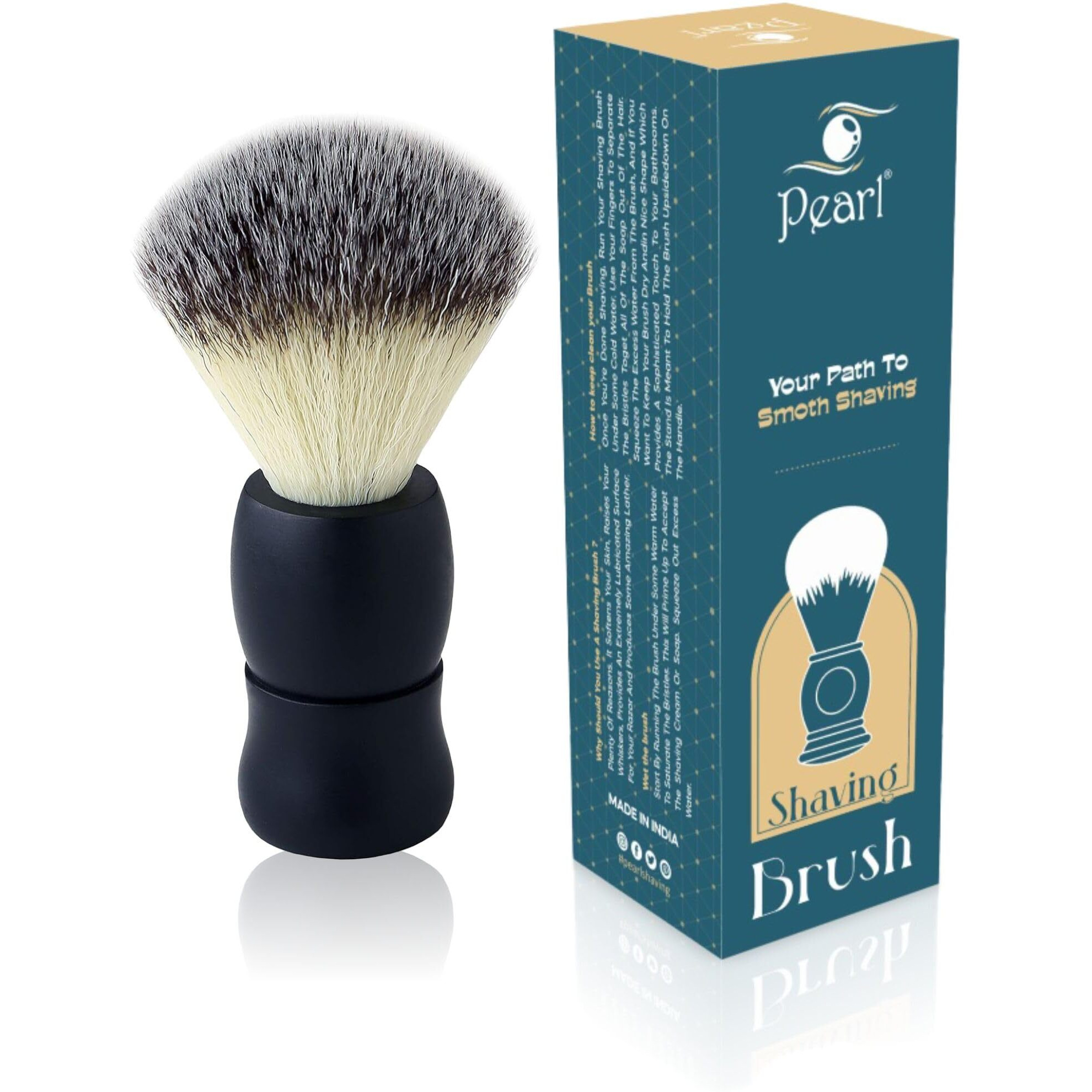 Pearl Shaving Brush Sbb-15 Sy (Matt Black)