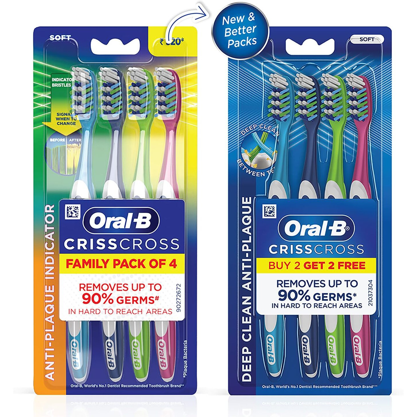 Oral B Pro Health - Soft (Buy 2 Get 2 Free)