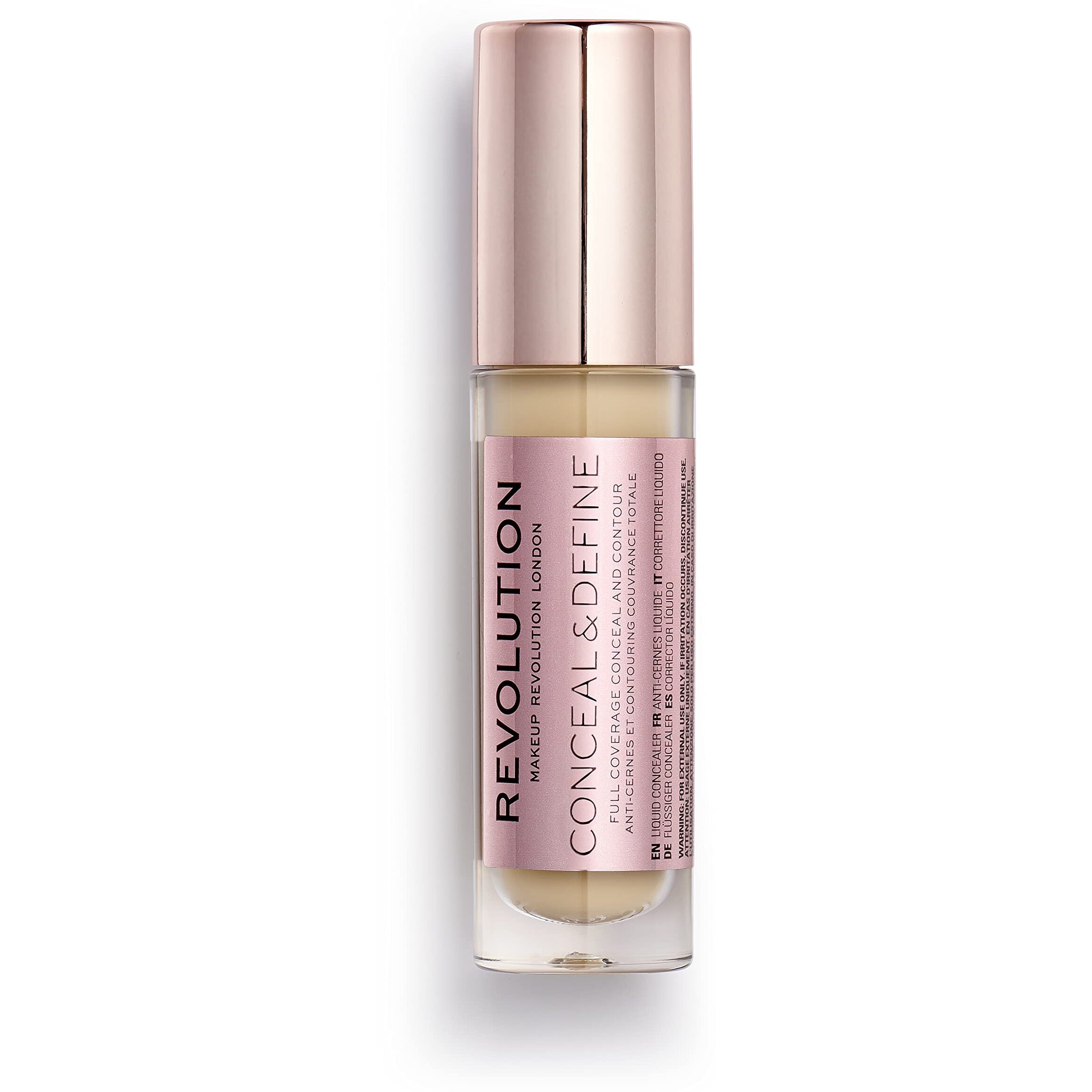 Makeup Revolution, Conceal & Define, Foundation, Matte Finish, F7.5, 23Ml