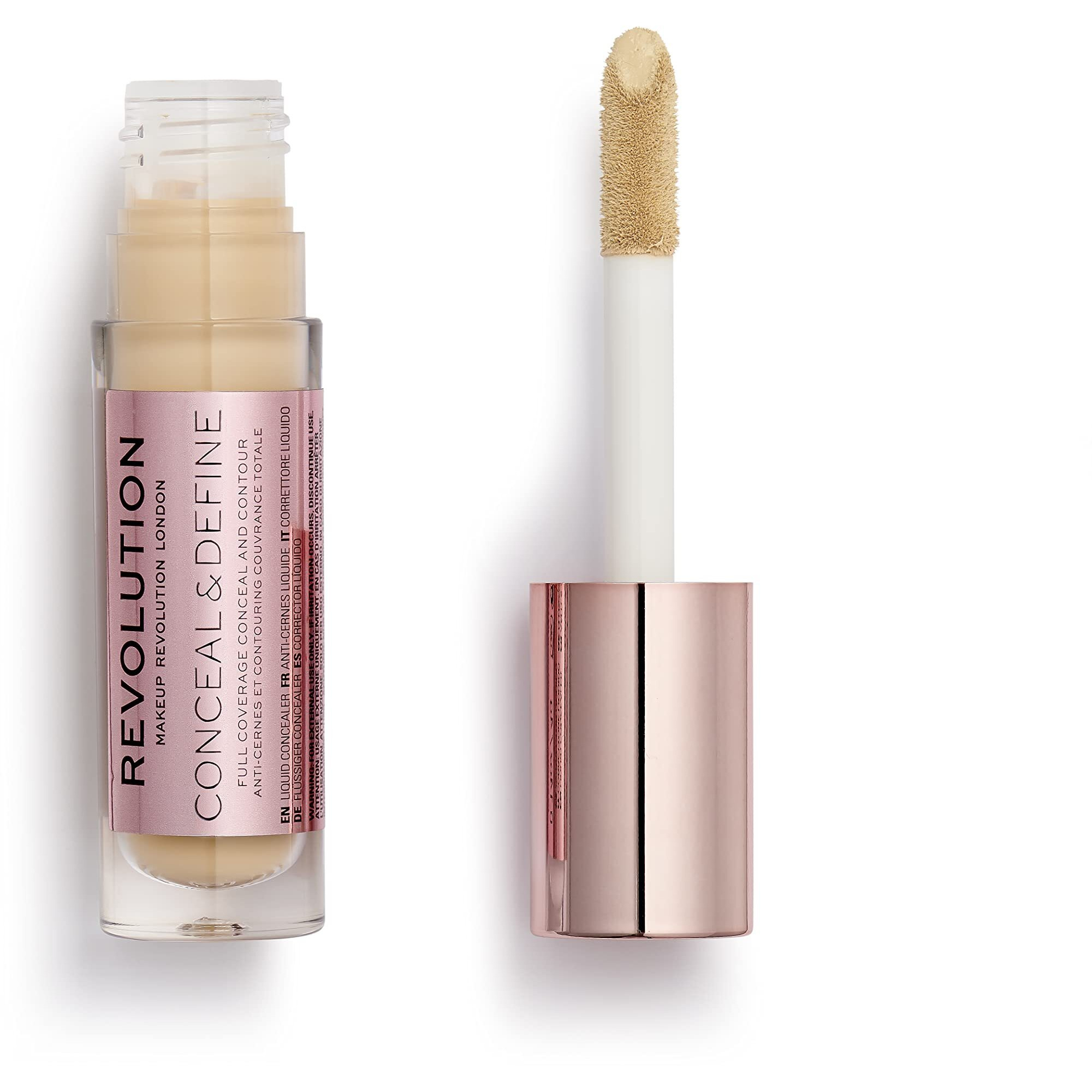 Makeup Revolution, Conceal & Define, Foundation, Matte Finish, F7.5, 23Ml