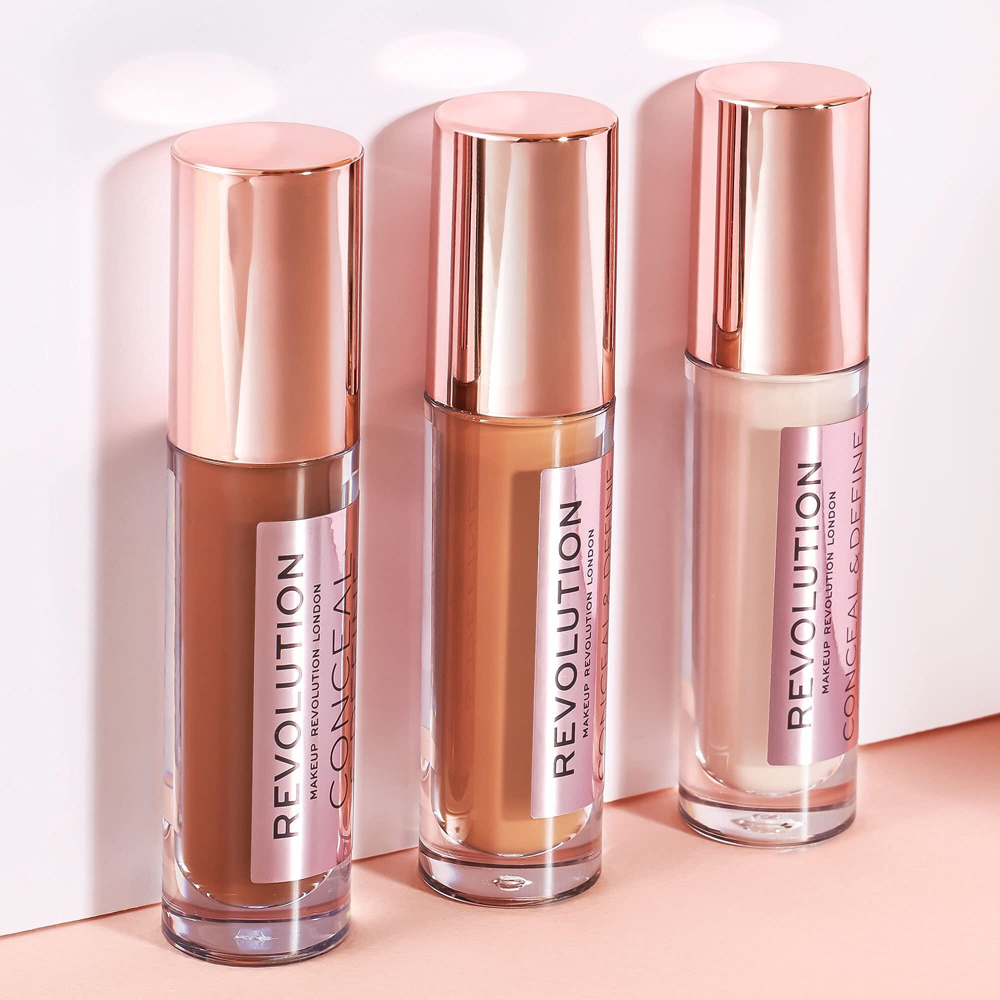 Makeup Revolution, Conceal & Define, Foundation, Matte Finish, F7.5, 23Ml