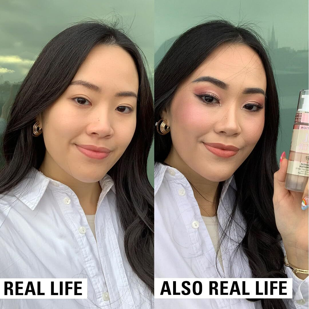 Makeup Revolution Irl Filter Longwear Foundation F8.2 Colorstay Face Makeup For Combination & Oily Skin, Spf 15, Longwear Medium-Full Coverage With Matte Look