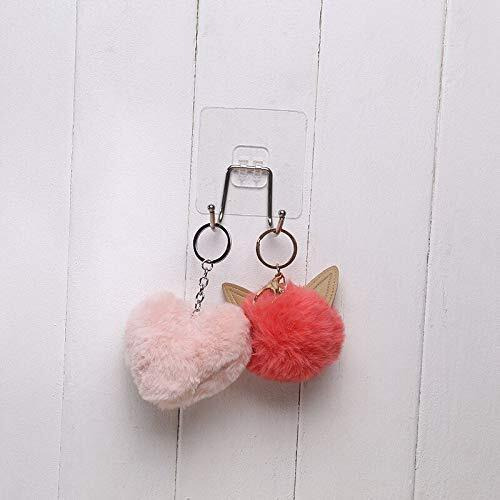 K.K. Villa Hook For Wall Self Adhesive Hooks, Stainless Steel + Abs Adhesive Wall Hanger For Kitchen Bathroom Office Closet - Waterproof,Oilproof No Drill-No Glue Needed (Double Hook, 3)