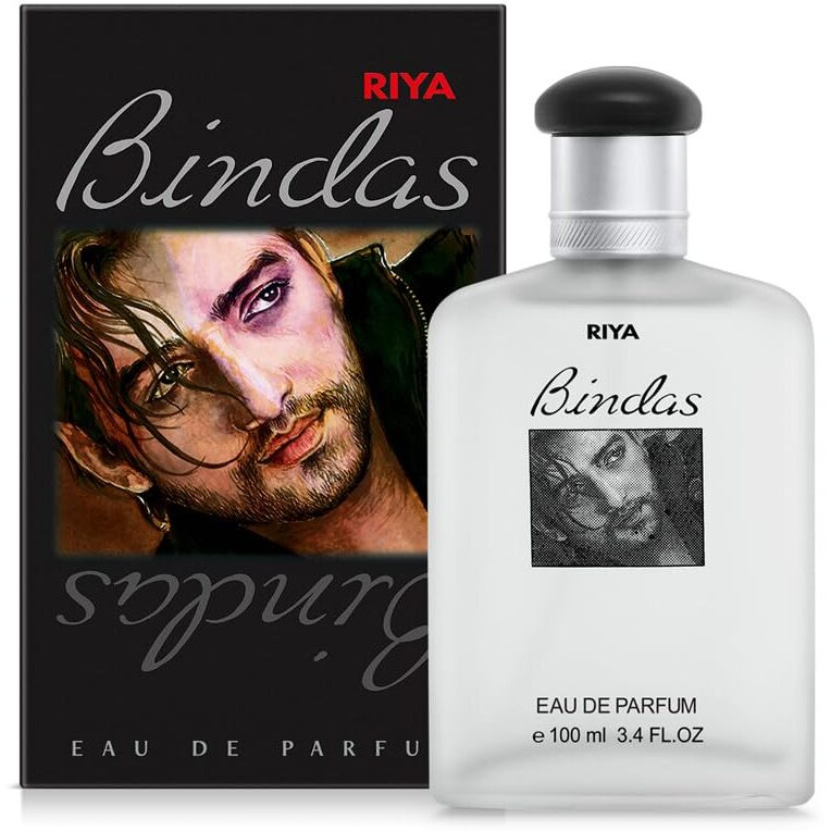 Riya Bindas | 100 Ml Perfume For Men | Eau De Parfum With Long Lasting Fragrance | Aromatic Woody Spicy Scent | Scent Of Swag | Fragrance Spray | Men Perfume
