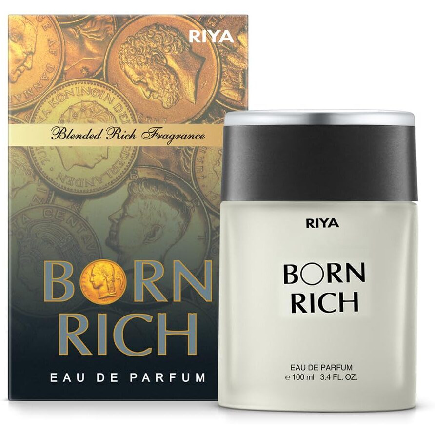 Riya Born Rich Spicy Liquid Perfume For Men, 100Ml