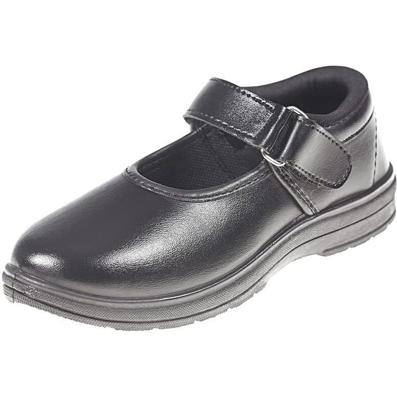 Ektta Girl's Black School Shoes_10C Sml