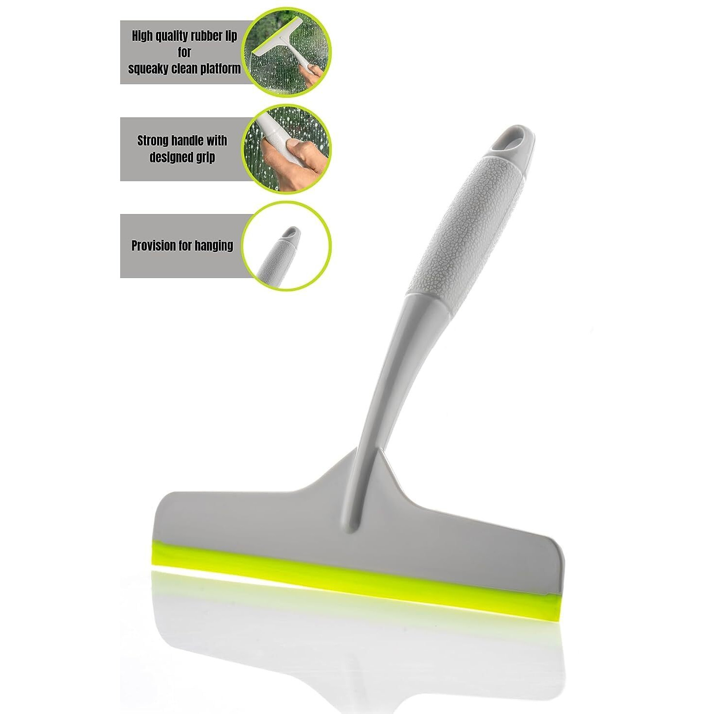 E-Cosmos Plastic Kitchen Platform And Glass Wiper (Grey)