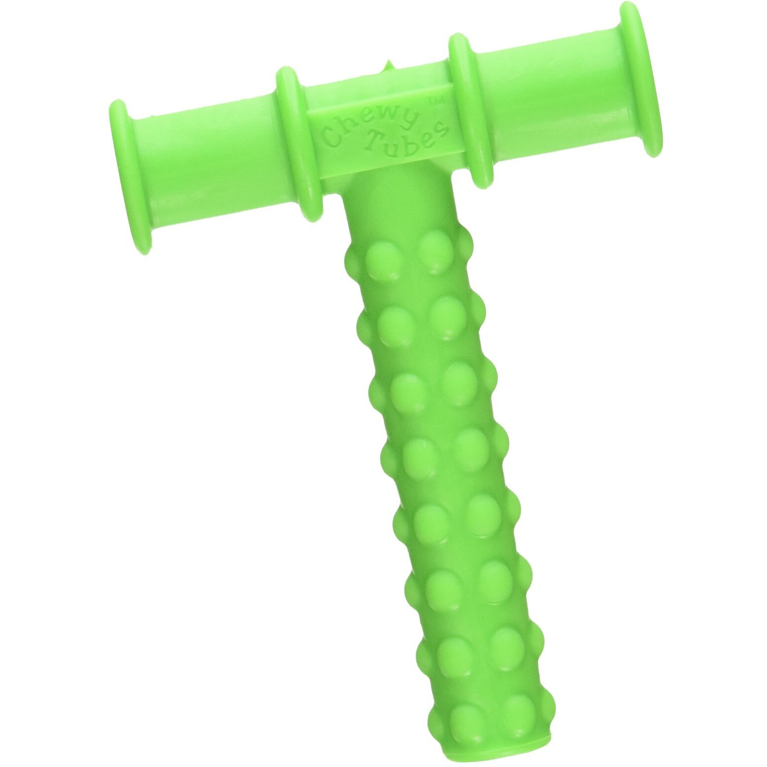 Chewy Tubes Silicone Knobby Texture For Toddler (Green)