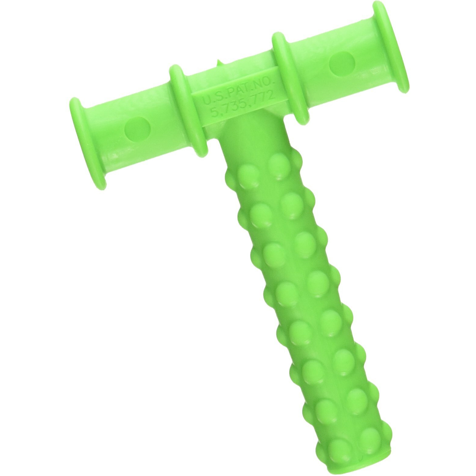 Chewy Tubes Silicone Knobby Texture For Toddler (Green)