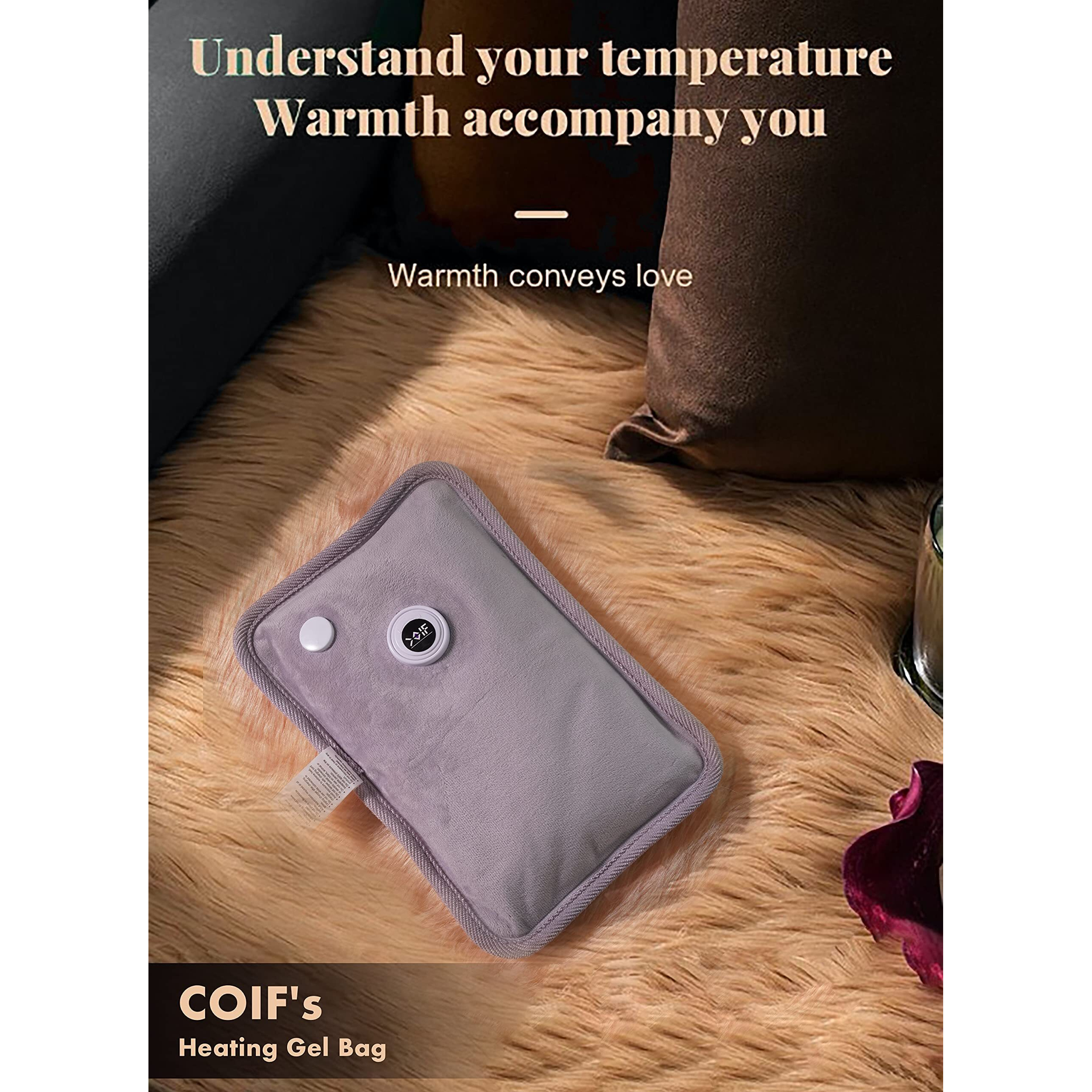 Coif Heating Bag With Gel Hot Water Bags Heating Pad Electric For Back Pain Orthopedic Electric Heating Belt For Knee, Shoulder, Lumbar, Joints, Muscle, Leg, Wrist And Nack For Pain Relief-Heat Pouch