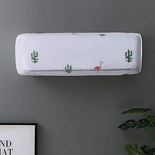 Unicron Polycotton Air Conditioner Cover For 1.5 & 2 Ton Split Ac,Ac Cover,Folding Adjustable Elastic Stretchable Ac Cover Water Proof For 1.5 Ton And 2 Ton For All Company Model(Multidesign,1 Pcs)
